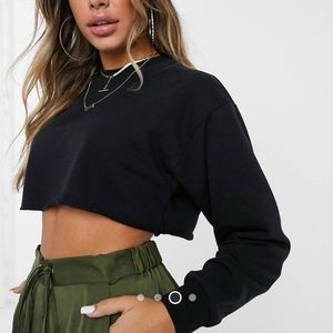 Crop top long sleeve
